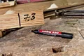 Marker permanentny ED 330, czarny, 1-5mm, końcówka klinowa, EDDING