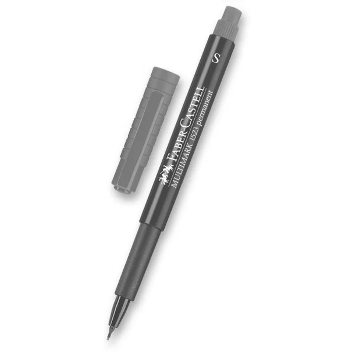 Główne zdjęcie produktu Permanentní popisovač Faber-Castell 1523 S zelený