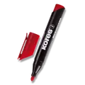 Permanentní popisovač Kores K-Marker červený