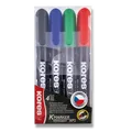 Zestaw markerów permanentnych Kores K-Marker w 4 kolorach