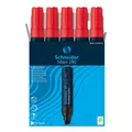 Następne zdjęcie produktu Marker permanentny Maxx 280, czerwony, 4-12mm, końcówka klinowa, SCHNEIDER
