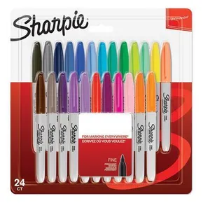 Marker permanentny Sharpie Fine zestaw 24 szt