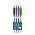 Pióro żelowe zestaw 205A/4szt.