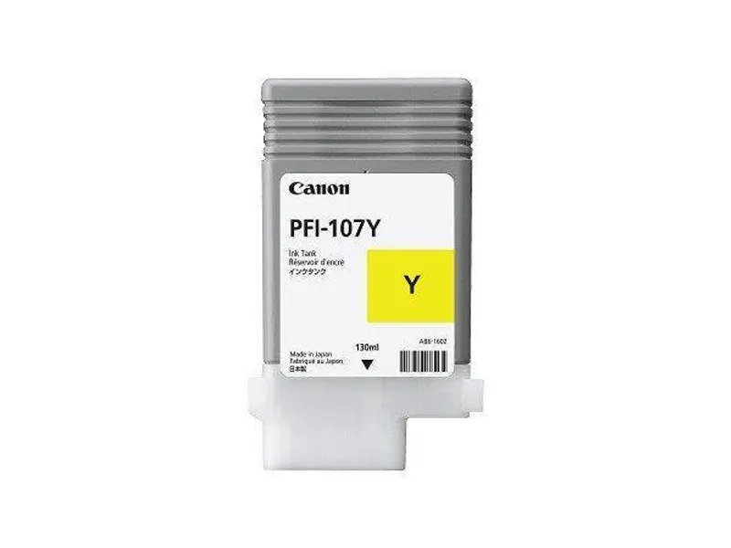 Główne zdjęcie produktu PFI-107C Inkjet cart.pro iPF780, 770 tiskárny, CANON žlutá, 130ml