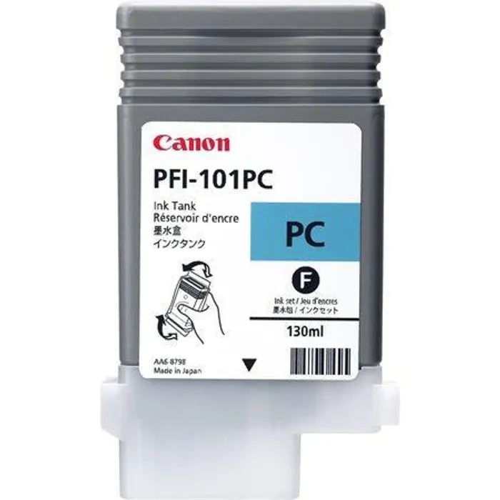 Główne zdjęcie produktu Photo Inkjet cart.pro "iPF5100, 6100" tiskárny, CANON Cyan, 130ml