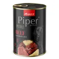 PIPER PLATINUM PURE wołowina z brązowym ryżem, konserwowa dla psów, 400 g