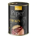 PIPER PLATINUM PURE kurczak z brązowym ryżem, konserwa dla psów, 400 g