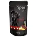 PIPER z wątróbką wołową i ziemniakami, saszetka dla psów 150 g