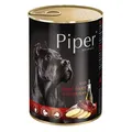 Następne zdjęcie produktu PIPER z wątróbką wołową i ziemniakami konserwowa dla psów 400g