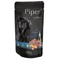 Następne zdjęcie produktu PIPER z jagnięciną, marchewką i ryżem, saszetka dla psów 150 g