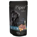 PIPER z jagnięciną, marchewką i ryżem, saszetka dla psów 150 g