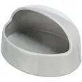 Następne zdjęcie produktu Wanienka piaskowa dla 8-latków/chomików, ceramiczna, 20x10x16 cm, szara