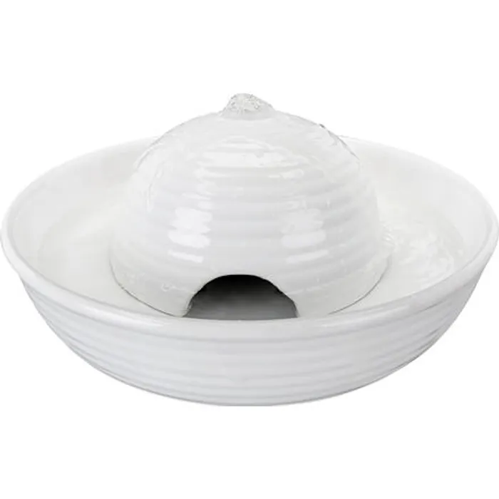 Główne zdjęcie produktu Pítko fontána VITAL FLOW MINI, keramická 0,8 l bílá