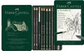 Ołówek grafitowy Faber-Castell 112972 Pitt Monochrome Graphite zestaw 11 sztuk