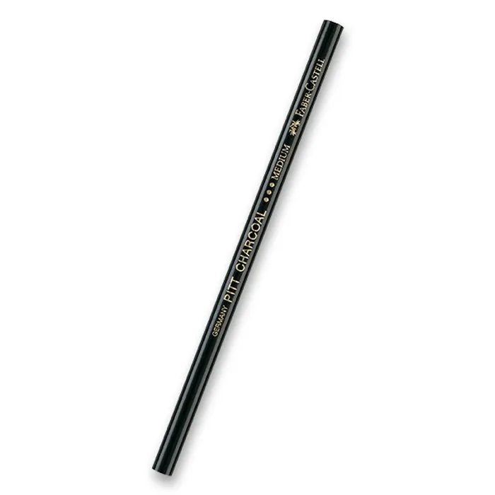 Główne zdjęcie produktu Pitt Monochrome přírodní uhel, M Faber Castell 117400