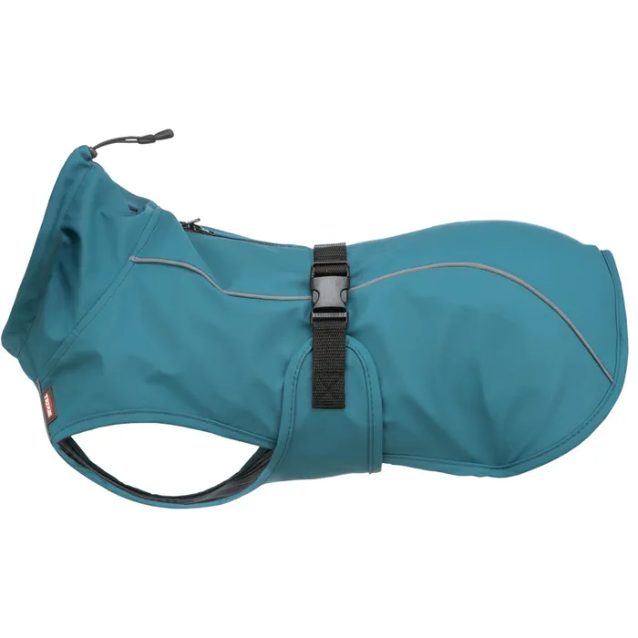 Główne zdjęcie produktu Pláštěnka VIMY, petrolejováXS:25cm, hruď:20-39cm, krk:34cm