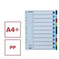 Następne zdjęcie produktu Plastikowe separatory kolorów Esselte, A4 Maxi, Mix kolorów