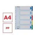 Następne zdjęcie produktu Plastikowe separatory kolorów Esselte, A4, Mix kolorów