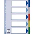Następne zdjęcie produktu Plastikowe separatory kolorów Esselte, A4, Mix kolorów