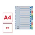 Następne zdjęcie produktu Plastikowe separatory kolorów Esselte, A4, Mix kolorów