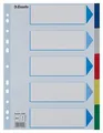 Następne zdjęcie produktu Plastikowe separatory kolorów Esselte, A4, Mix kolorów