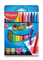 Następne zdjęcie produktu Pastele plastikowe Maped Color'Peps Plasticlean - 12 kolorów, trójkątne