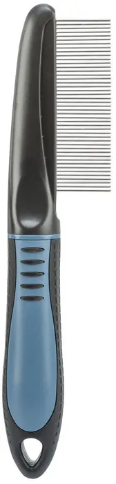 Główne zdjęcie produktu Plastový hřeben jemný s protiskluzovou rukojetí 22 cm