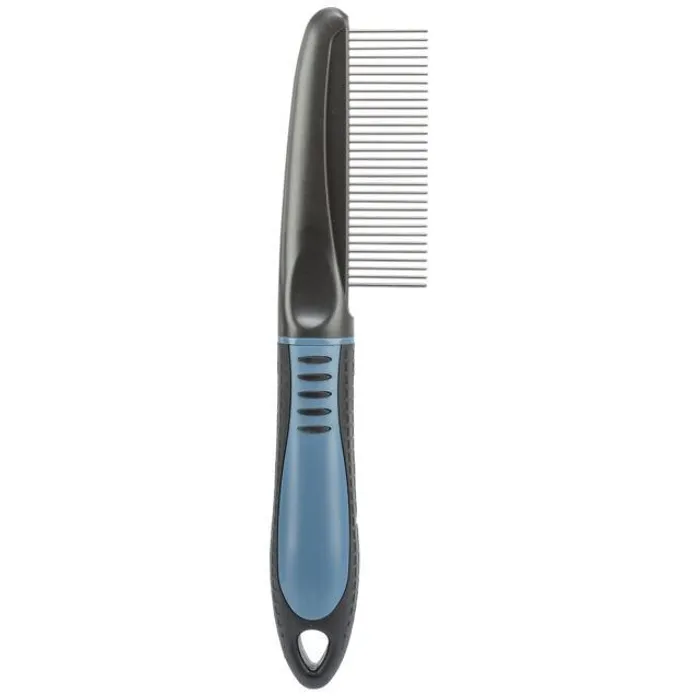 Główne zdjęcie produktu Plastový hřeben střední s protiskluzovou rukojetí 22 cm