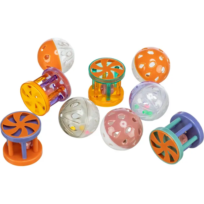 Główne zdjęcie produktu Plastový míček/klec s rolničkou 4,5cm/4cm