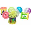 Plastikowa kulka/klatka z dzwonkiem 4,5 cm/4 cm (opakowanie 60 szt.)