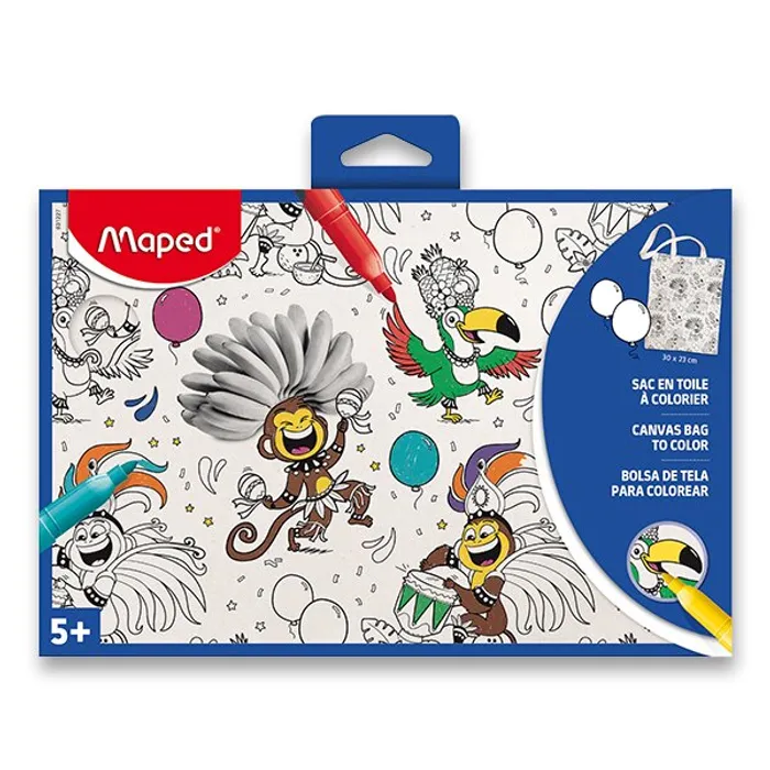 Główne zdjęcie produktu Plátěná taška Maped k vybarvení 300 x 230 cm
