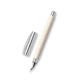 Długopis wieczny Faber-Castell Ambition Precious Resin Cinematic White z końcówką F