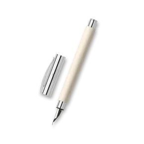 Piórnik wieczne Faber-Castell Ambition Precious Resin Cinematic White - końcówka M