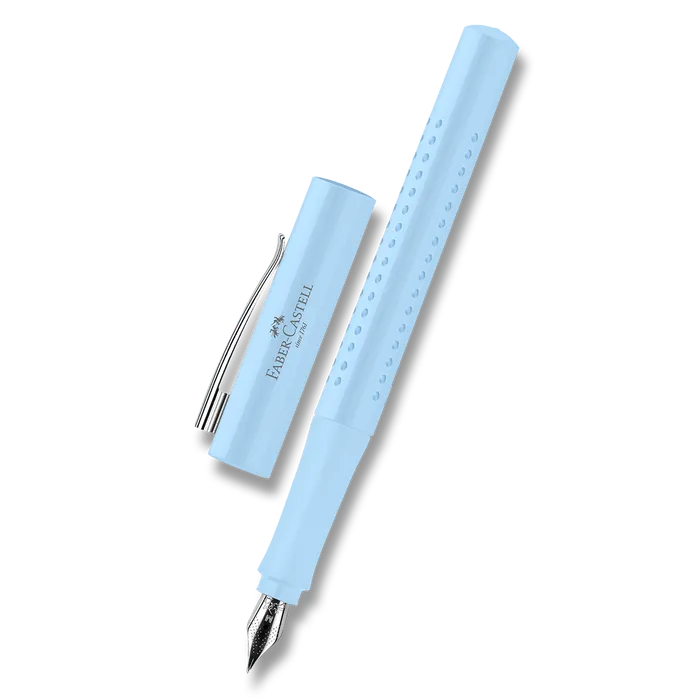 Główne zdjęcie produktu Plnicí pero Faber-Castell Grip 2010 Harmony hrot M, světle modrá
