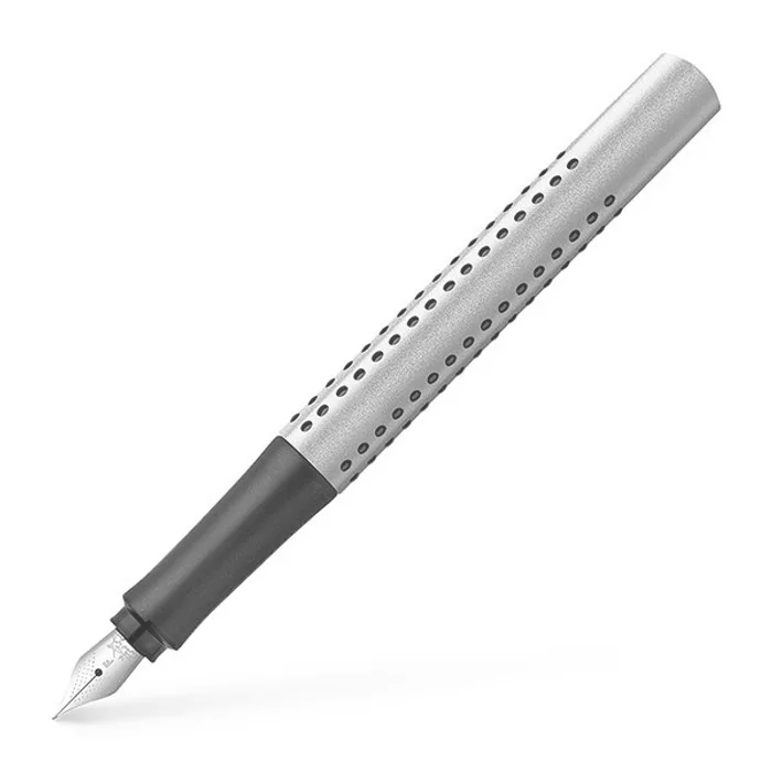 Główne zdjęcie produktu Plnicí pero Faber-Castell Grip Edition výběr barev, hrot F perleťová