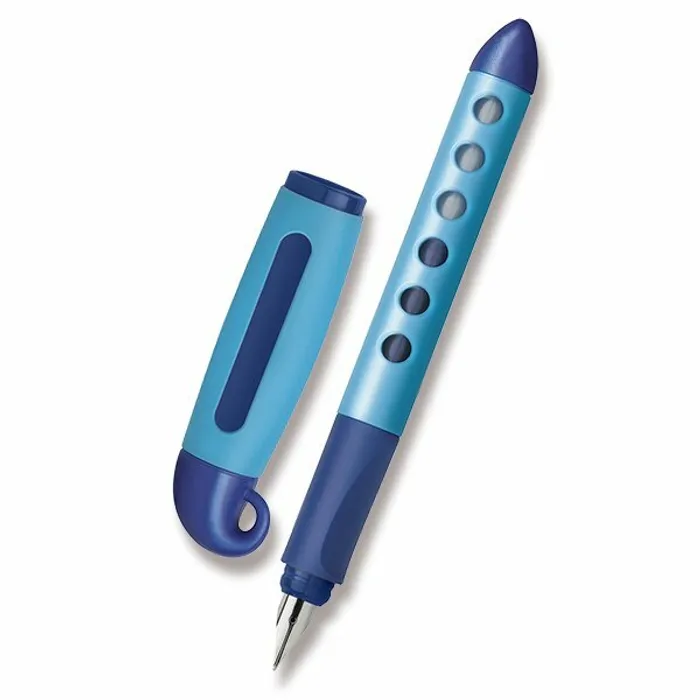 Główne zdjęcie produktu Plnicí pero Faber-Castell Scribolino pro praváky, modrá