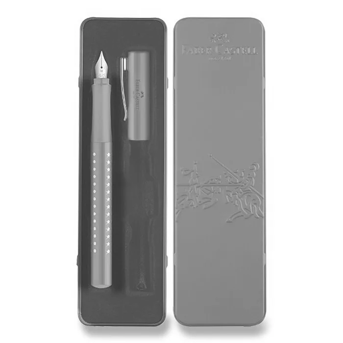 Główne zdjęcie produktu Plnicí pero Faber-Castell Sparkle hrot M, výběr barev tyrkysová