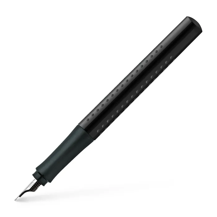 Główne zdjęcie produktu Plnicí pero Grip 2010, F, černá Faber-Castell 140818
