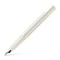 Pióro wieczne Grip 2010, F, kokos biały Faber-Castell 140822