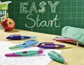 Następne zdjęcie produktu Pióro wieczne dla leworęcznych ze standardową stalówką M - STABILO EASYbirdy ciemnoniebieski/cyjan