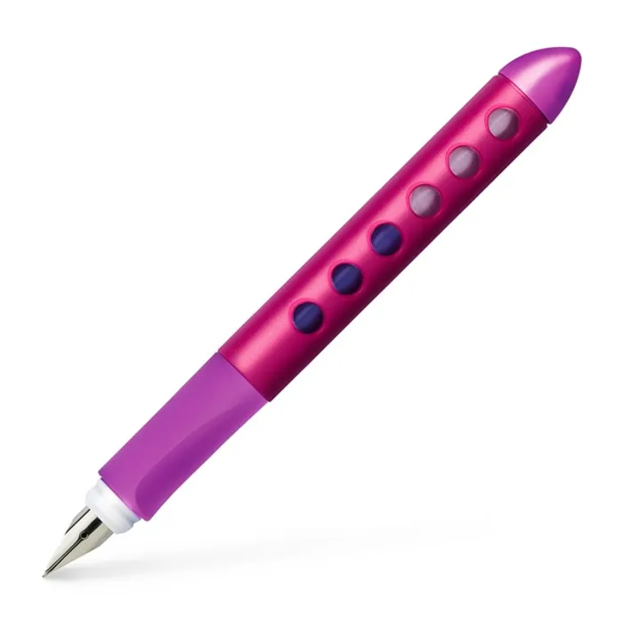 Główne zdjęcie produktu Plnící pero Scribolino pro leváka, malinová Faber Castell 149848