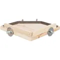 Następne zdjęcie produktu Platforma z grzędami 19 x 19 cm, drewno