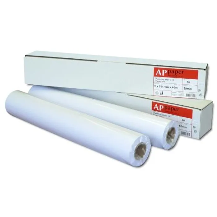 Główne zdjęcie produktu Plotterové role AP 80g/m2 594/46m/50 - nelepené