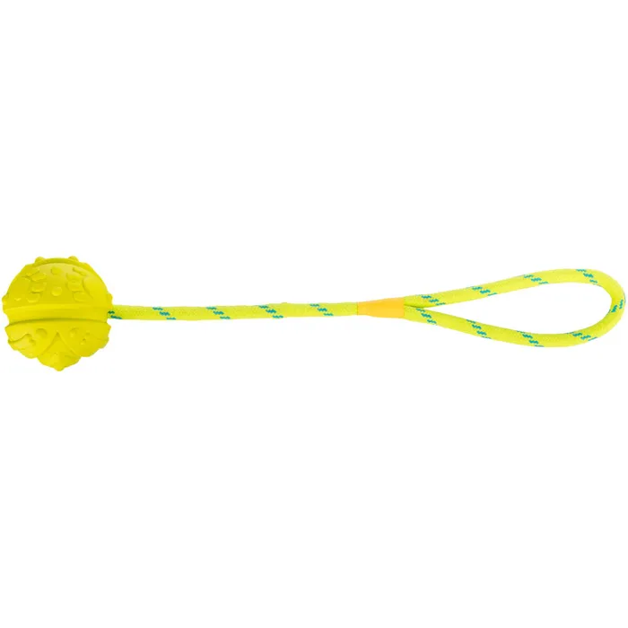 Główne zdjęcie produktu Plovoucí vrhací míč na šňůře 7cm/35cm