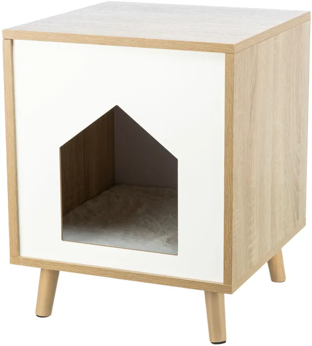 Główne zdjęcie produktu Plstěný box/jeskyně ANTONIA 40x48x40 antracit - DOPRODEJ