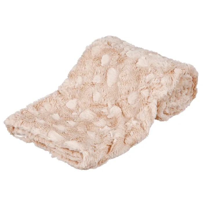 Główne zdjęcie produktu Plyšová deka COSY, béžová 150 x 100 cm