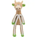 Następne zdjęcie produktu Pluszowa krowa z wewnętrzną liną, 50 cm, plusz/lina