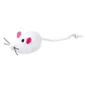 Następne zdjęcie produktu Pluszowa mysz z dzwonkiem, 5 cm (2 szt.), biało-szara