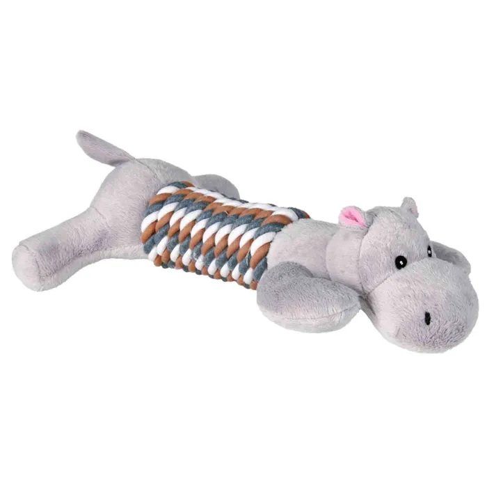 Główne zdjęcie produktu Plyšové aportovací zvířátko pes/hroch 32 cm