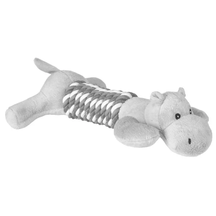 Główne zdjęcie produktu Plyšové aportovací zvířátko pes/hroch 32 cm